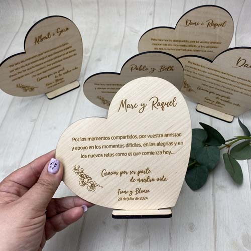 Detalles originales para invitados de boda. Regalos para invitados de boda.